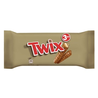 Twix | Chocolat | Barres | 3 pack 150 gr