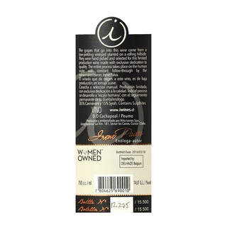 Chili | Cachapoal Valley | I-Latina carmenere 12 Rouge 