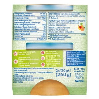 Nestlé | Baby Fruit | Fruit | Multifruits | 8 mois 