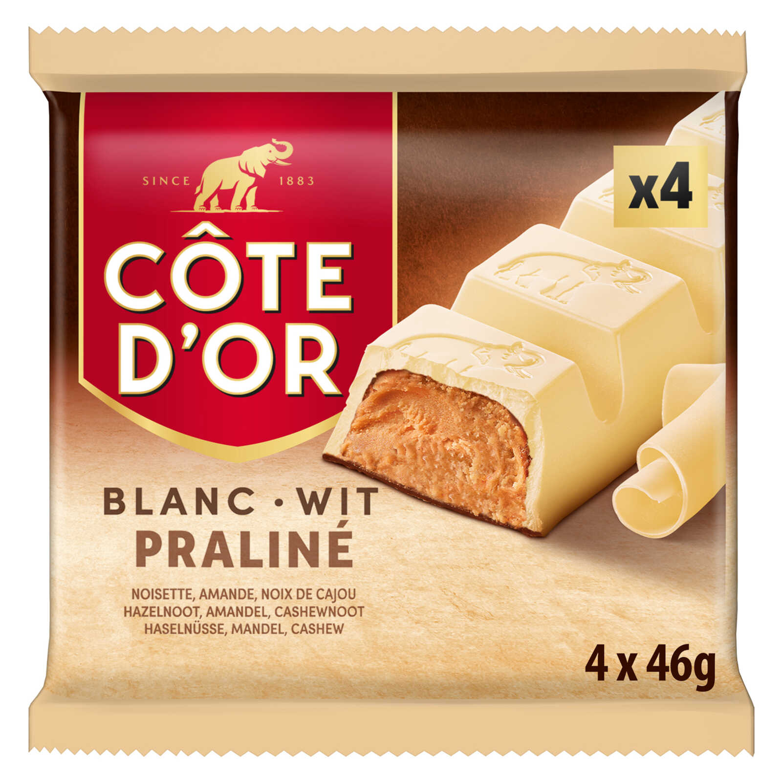 Côte d'Or Chocolade | Witte Chocolade | Praliné