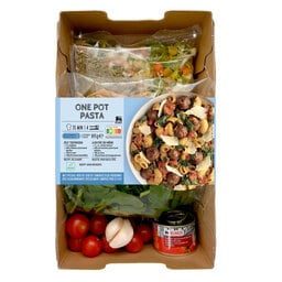 Delhaize | Boîte de repas | Pré-coupé| One pot pasta 