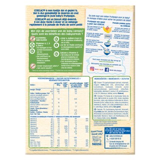 Nestlé | Cerelac | Koekjesmeel | Glutenvrij | Baby | 300 gr