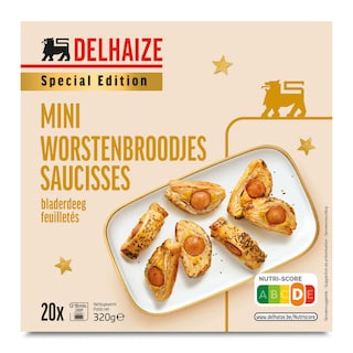 Delhaize | Mini pains | Saucisse 