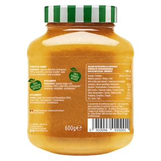 Materne | Compote | Pommes | Morceaux | Bocal 600 gr