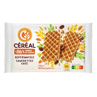 Céréal | Gaufrettes | Café | Maltitol | Sugar control 