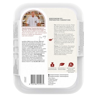 De Vegetarische Slager | Spekskes | Gerookt | Vegan 