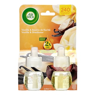 Air Wick | Désodorisant | Recharge | Vanille & beurre de karité 