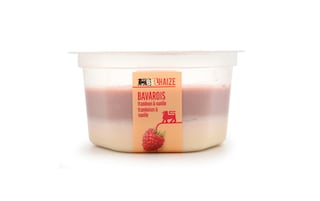 Delhaize | Bavarois | Framboos-Vanille 110 gr