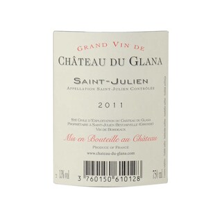 France - Frankrijk | Bordeaux - Saint Julien | Château du Glana 2011 Rouge 