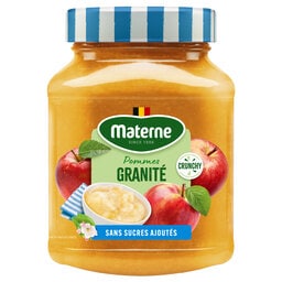 Materne | Compote | Pomme | Sans sucres 
