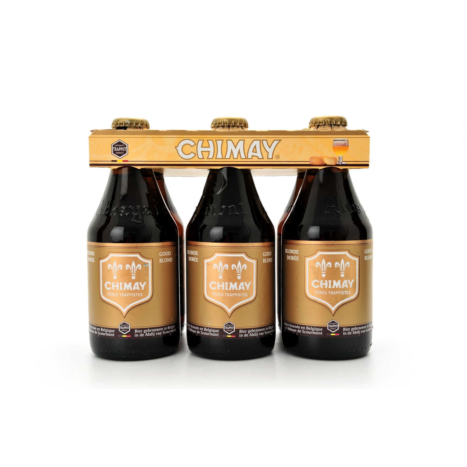 Chimay Trappist | Goud blond | 4.8% | Fles