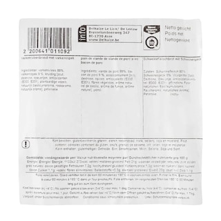 Delhaize | Vleesbrood | Ardeens +/- 800 gr