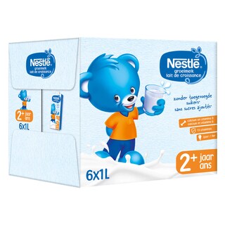 Nestlé | Groeimelk | Vloeibaar | vanaf 2 jaar 6 x 1 l