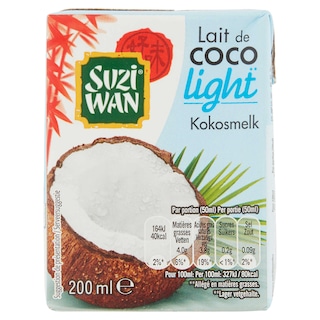 Suzi Wan | Lait de coco | Light 