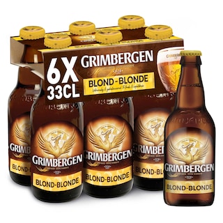 Grimbergen | Bière d'abbaye | Blonde | 6,7% | Bouteille 