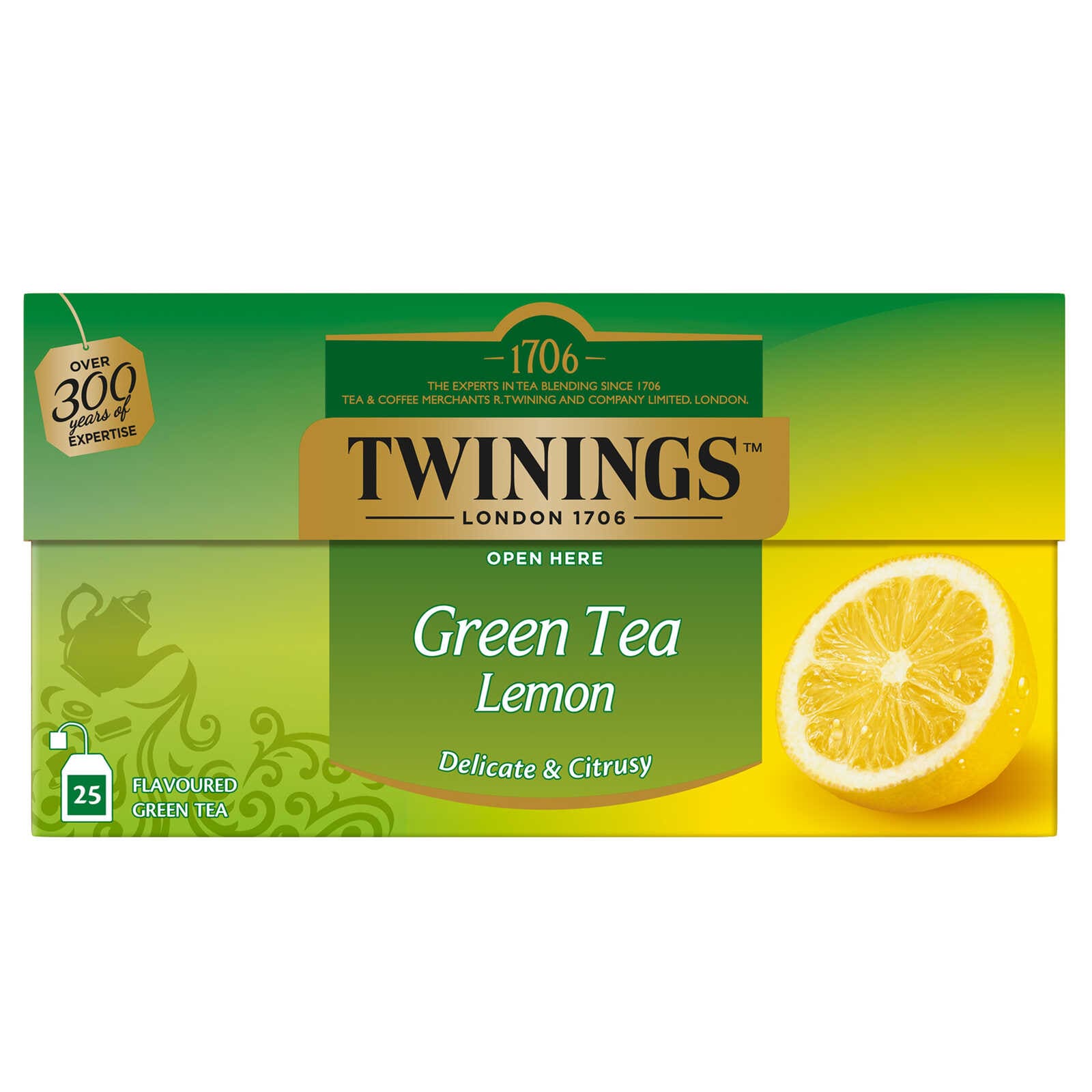 Twinings Thee | Groen | Citroen | Zakjes