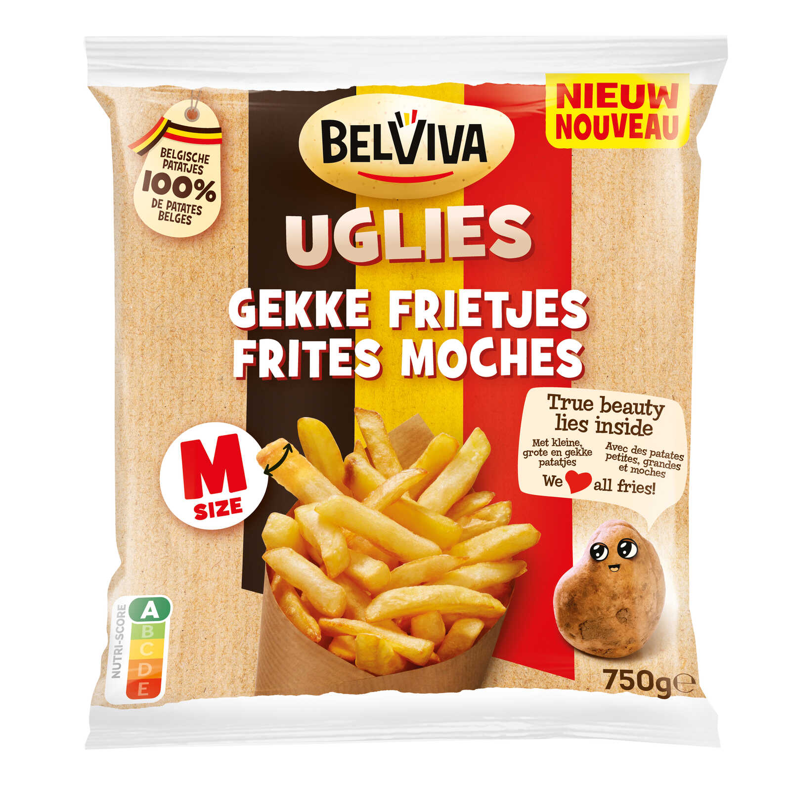 Belviva Uglies | Gekke frietjes