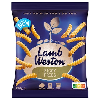 Lamb Weston | Ziggy fries | Natural 750 gr