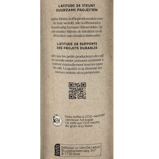 Latitude 28 | Café | Maragogype | Grains | Fairtrade 