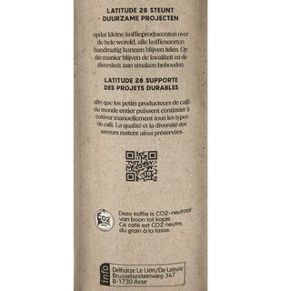 Latitude 28 | Café | Maragogype | Grains | Fairtrade 