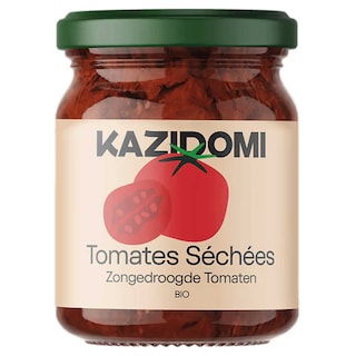 Kazidomi | Zongedroogde tomaten | Bio 190 gr