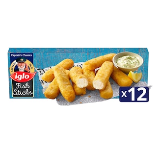Iglo | Fish Stick | Façon Fish & Chips | 12 pièces 