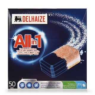 Delhaize | Vaatwastabletten | All-in-One | 50st 