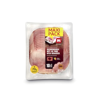 Delhaize | OVENGEBAKKEN HAM+70G 