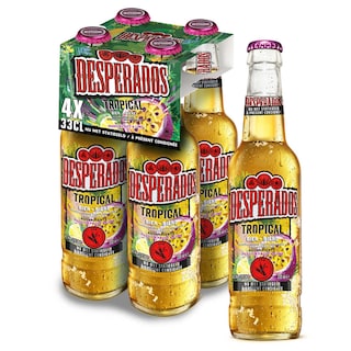 Desperados | Bier | Tropical | 5,9% alc 4 x 33 cl