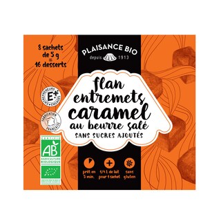 Plaisance Bio | Flan | Caramel | Mix | Bio | Fairtrade 