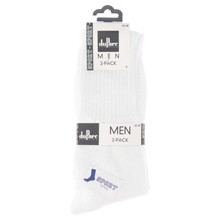 duParc | Chaussettes hommes | sport blanc | 43/46 