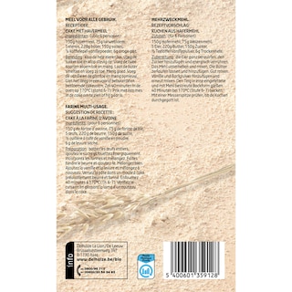 Delhaize | Bio | Bloem | Havermeel | Bio 