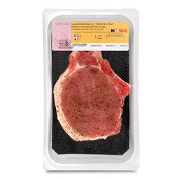 Delhaize | Couronne de porc | marinée poivre-sel +/- 300 gr