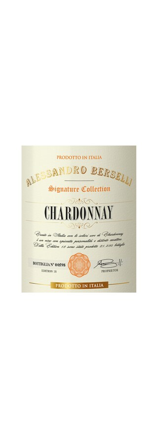 Signature Alessandro Berselli | Chardonnay | 2023 75 cl