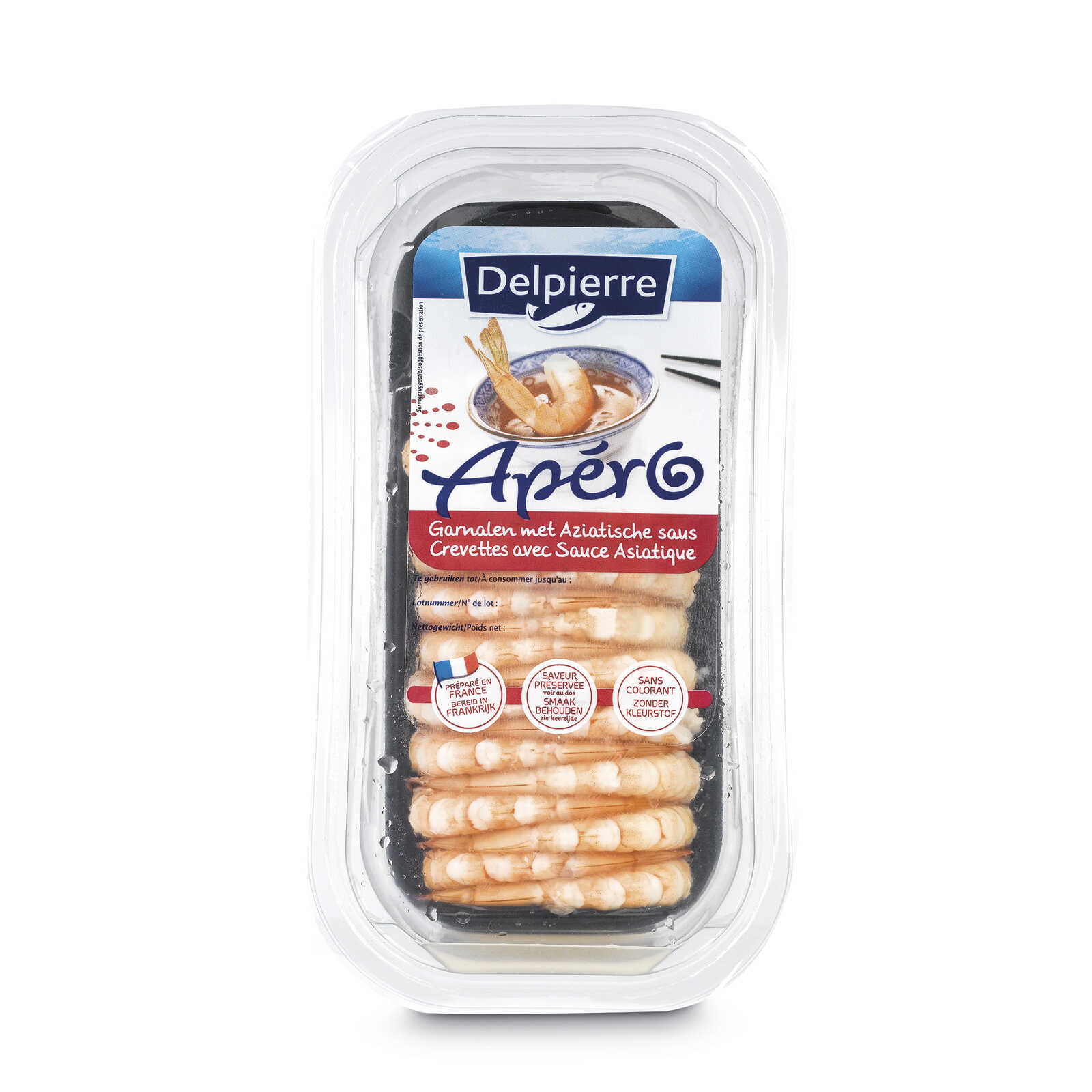 Delpierre | Garnalen | Aziatische saus 
