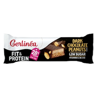 Gerlinéa | Barre | Protéine | Chocolat-cacahuètes 