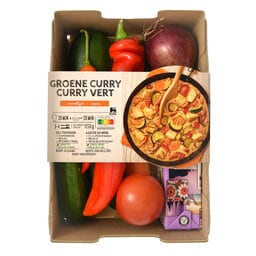 Delhaize | Maaltijdbox | Groene curry 