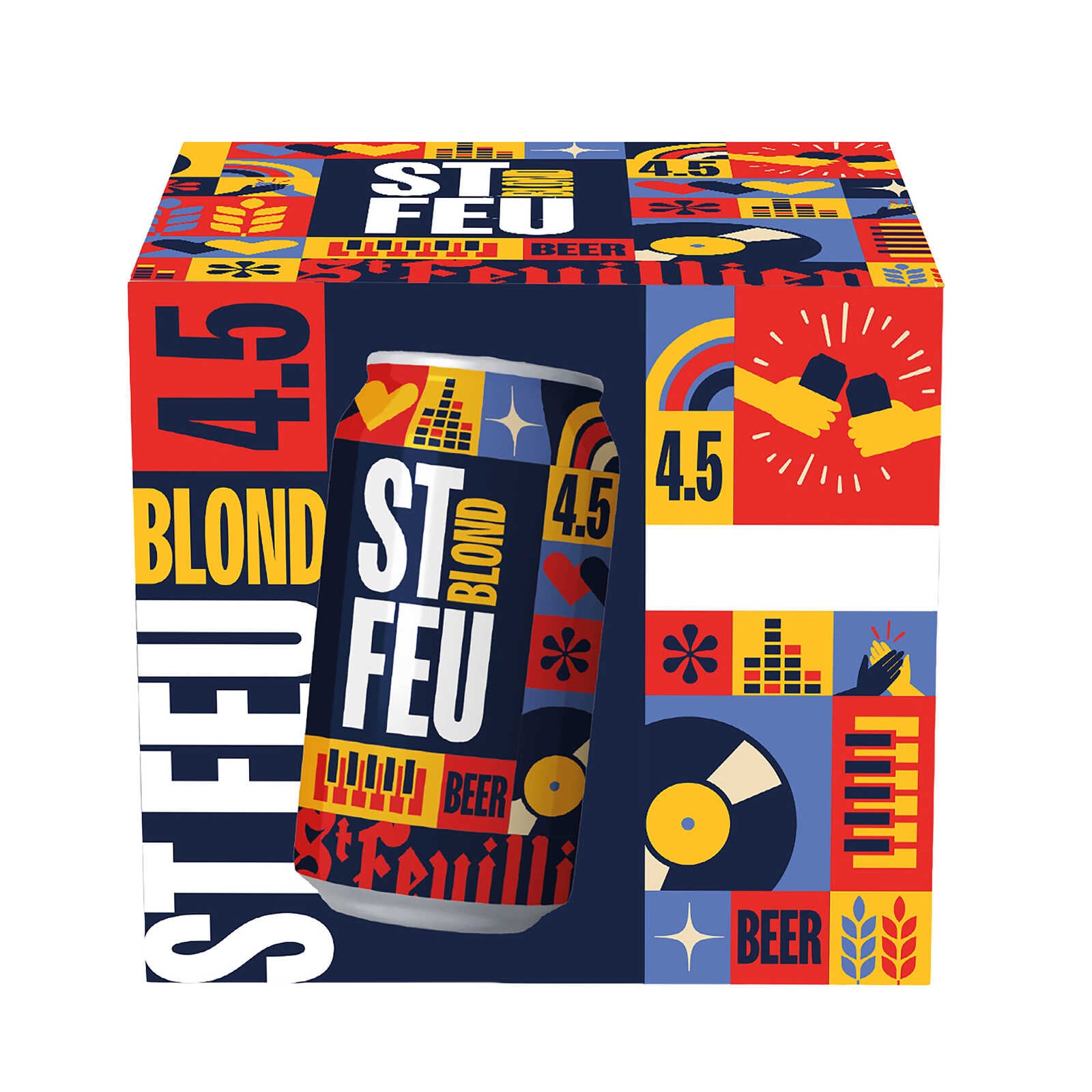 St. Feuillien Blond | Blik | 4.5%