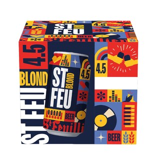 St. Feuillien | Blonde | Cannette | 4.5% 4 x 33 cl