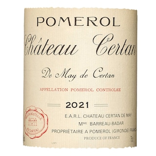 Chateau Certan De May de Certan | Pomerol | 2021 