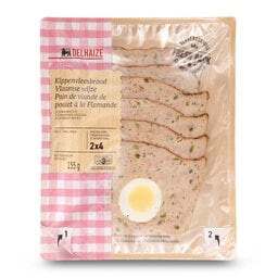 Delhaize | Poulet pain de viande à la flamende 