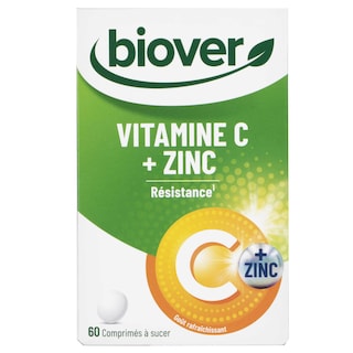 Biover | Vitamine C + Zinc | Tablettes 