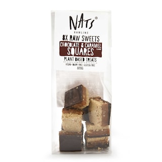 Nats | Raw sweets | Chocolade | Karamel 