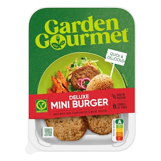 Garden Gourmet | Burger | Deluxe mini | Veggie 180 gr