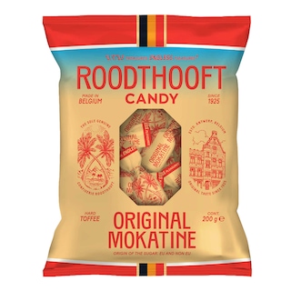 Roodthooft | Snoepjes | Mokka | Karamel 200 gr