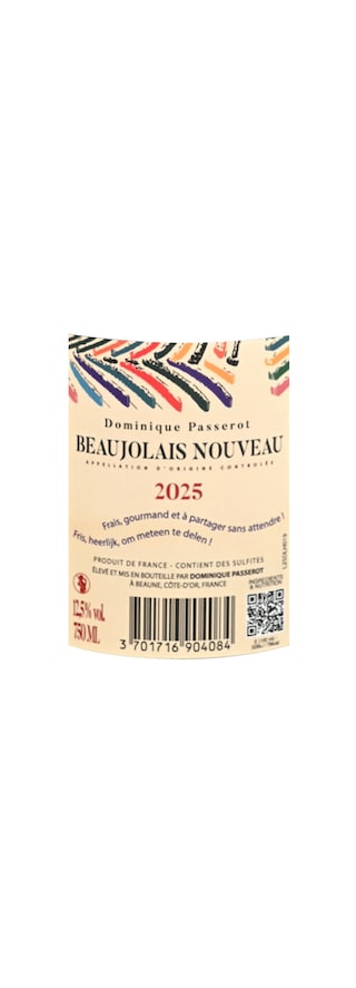 France | Beaujolais Nouveau | 2025 | Rood 75 cl