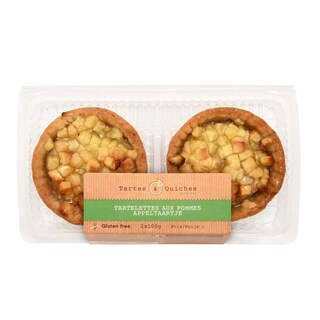 Tartes et quiches | Appeltaartje 2X1P zonder gluten 