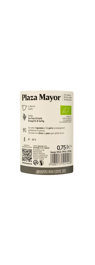 Plaza Mayor | Verdejo | Bio 