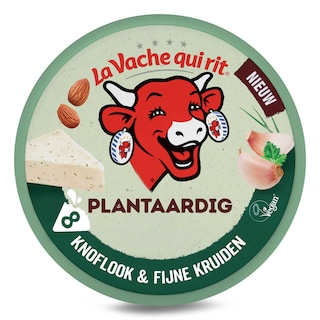 La Vache qui rit | Plantaardig | Knoflook | Fijne kruiden | 8P 