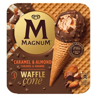 Magnum | Glace | Cone | Chocolat | Almond 3 x 69 gr